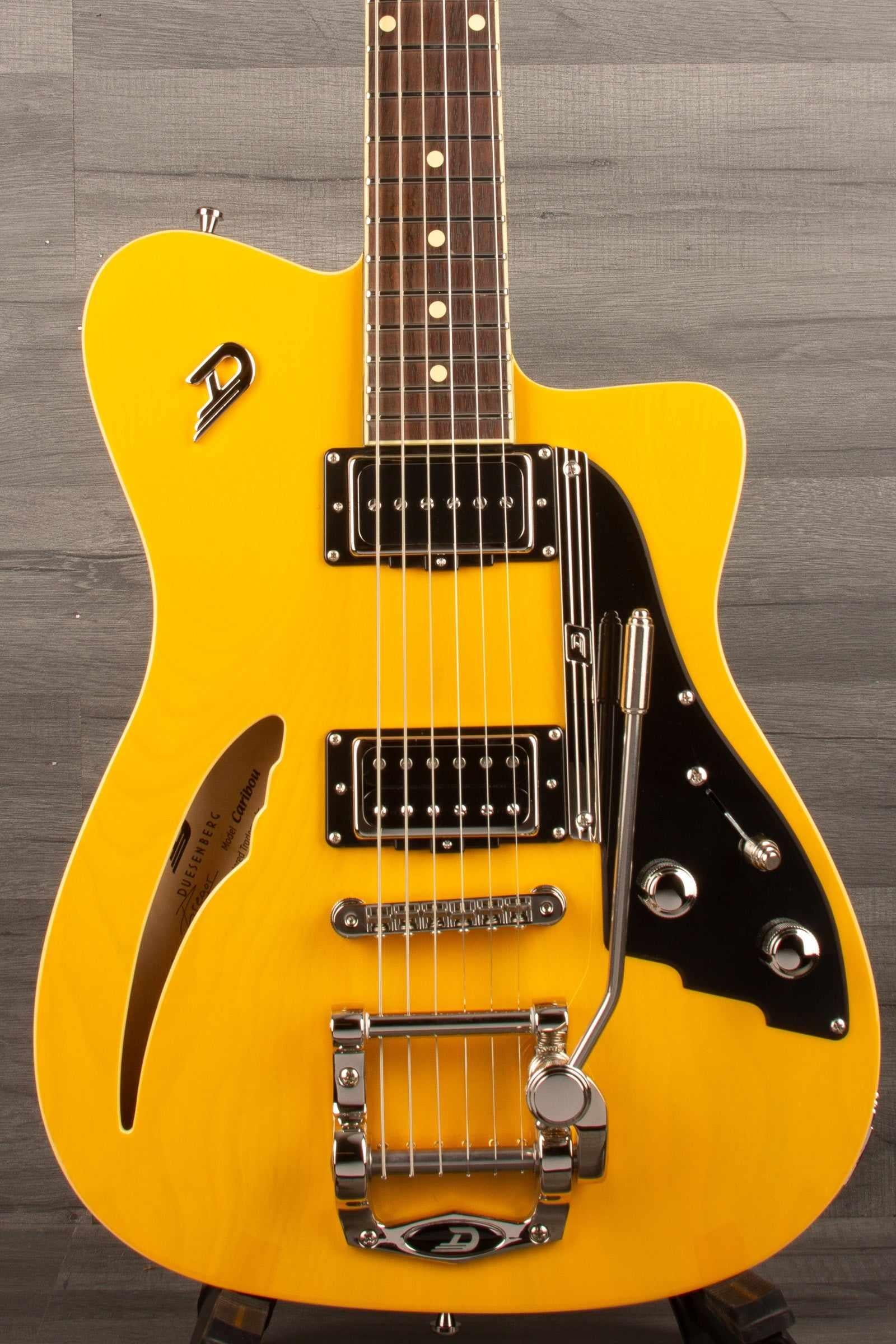 Duesenberg Caribou Electric Guitar - Butterscotch (With Hard Case)