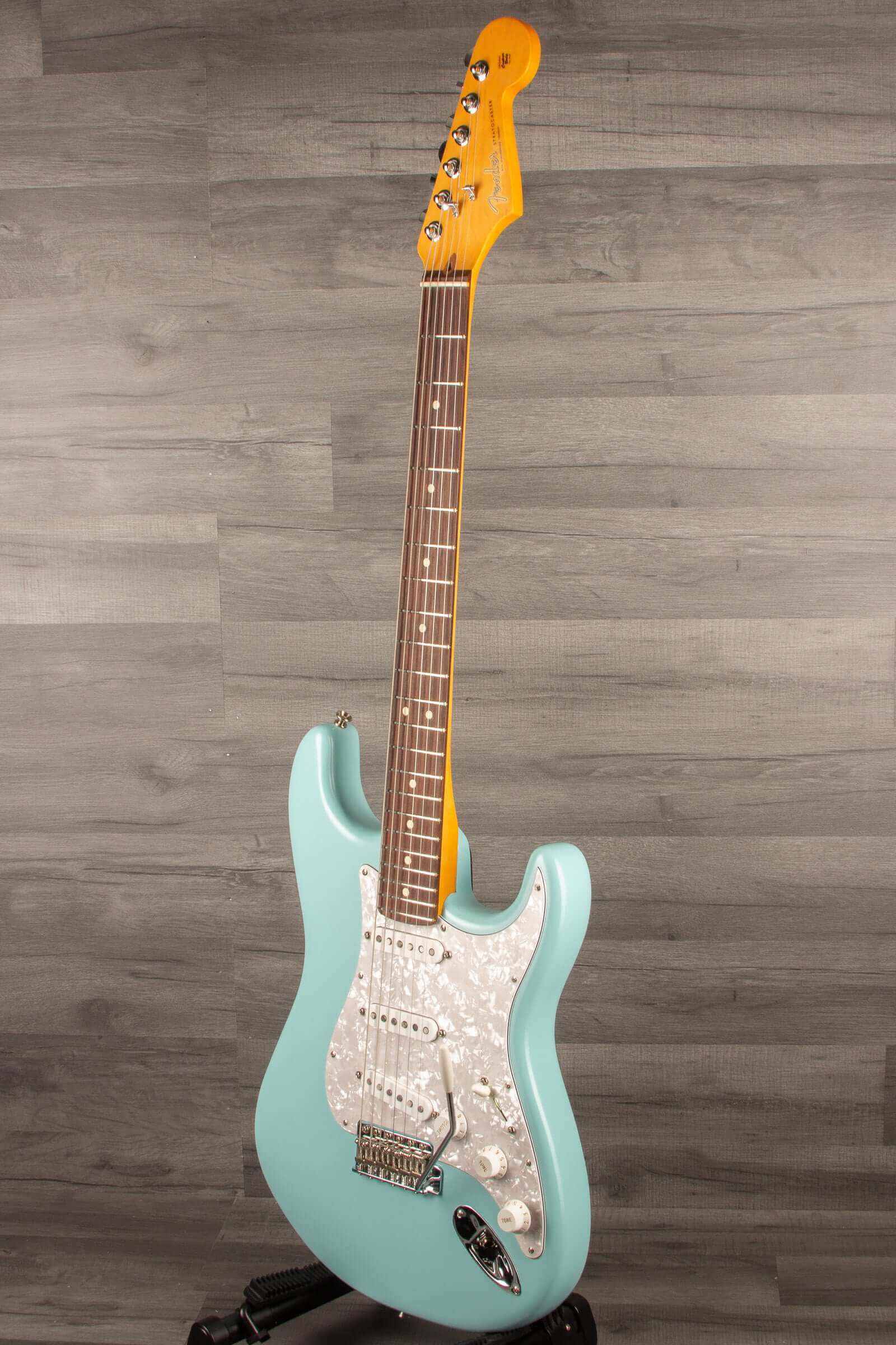 Fender Signature Cory Wong Stratocaster Electric Guitar Ltd Edition - Daphne Blue