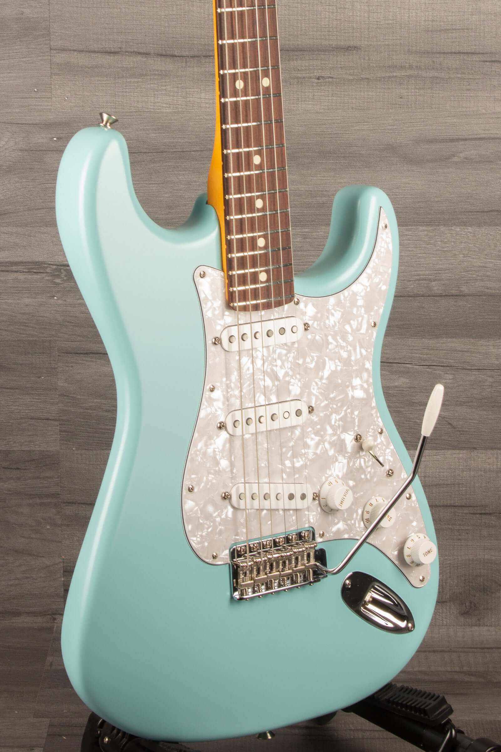 Fender Signature Cory Wong Stratocaster Electric Guitar Ltd Edition - Daphne Blue