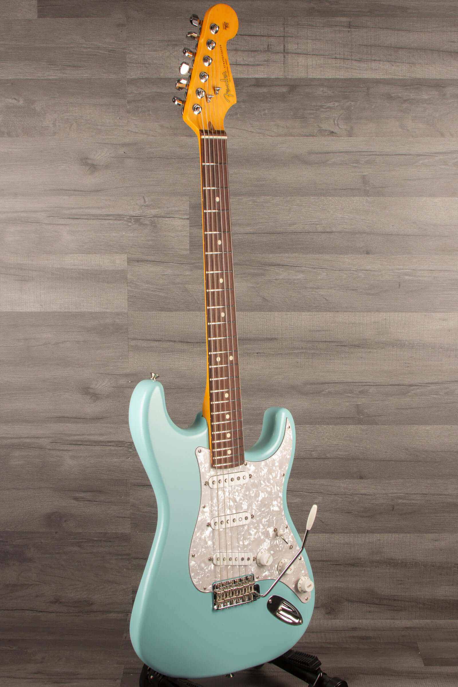 Fender Signature Cory Wong Stratocaster Electric Guitar Ltd Edition - Daphne Blue - MusicStreet