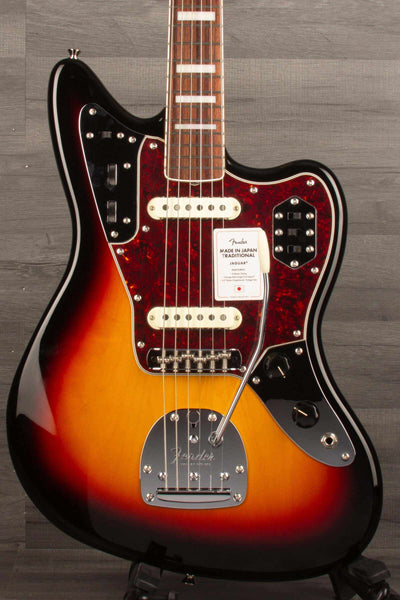 Fender - Traditional Late 60s Jag 3 colour sunburst MIJ