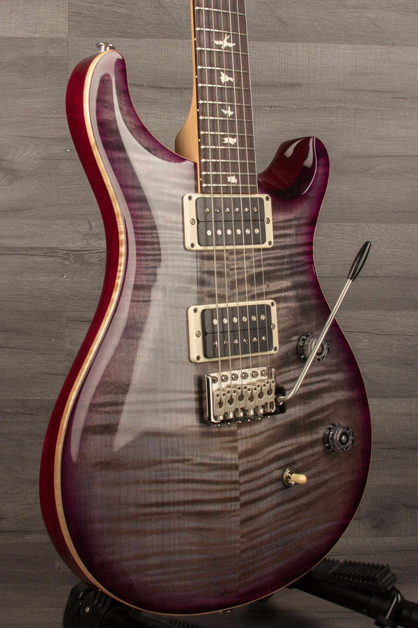 PRS CE24 Electric Guitar - Faded Gray Black Purple Burst - MusicStreet