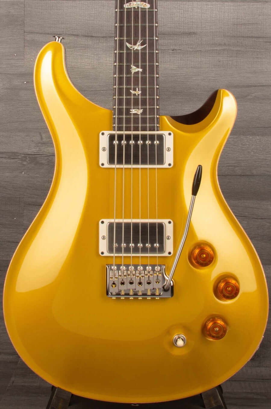 PRS DGT (David Grissom Trem) - Goldtop with birds #0351365 - MusicStreet