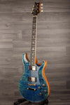 PRS McCarty 594 Wood Library Electric Guitar - River Blue Natural back s#0381543 - MusicStreet