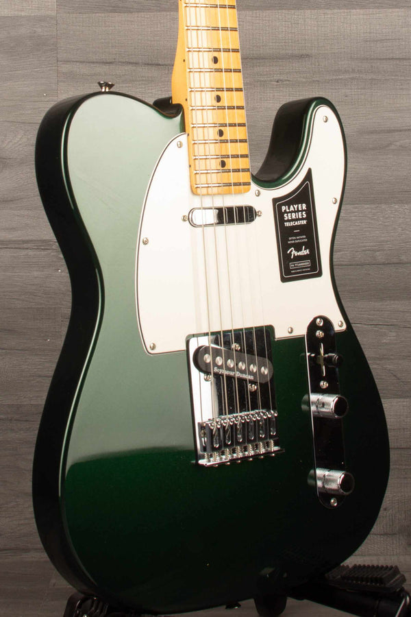 Fender Limited Edition Player Telecaster® Electric Guitar, Maple Fingerboard - British Racing Green - MusicStreet