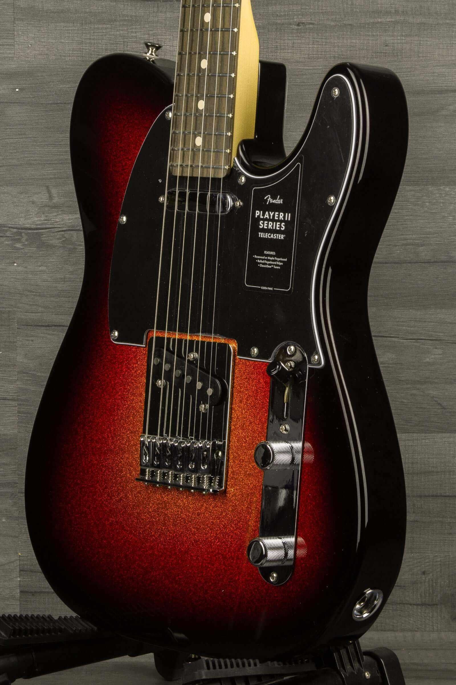 Fender Limited Edition Player II Telecaster, Sparkle 3-Color Sunburst