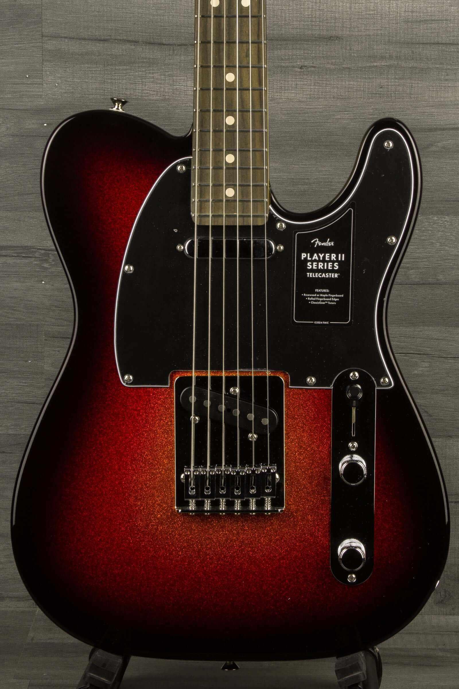 Fender Limited Edition Player II Telecaster, Sparkle 3-Color Sunburst