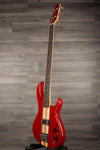 Aria SB-700 Bass Guitar - Paduak Red