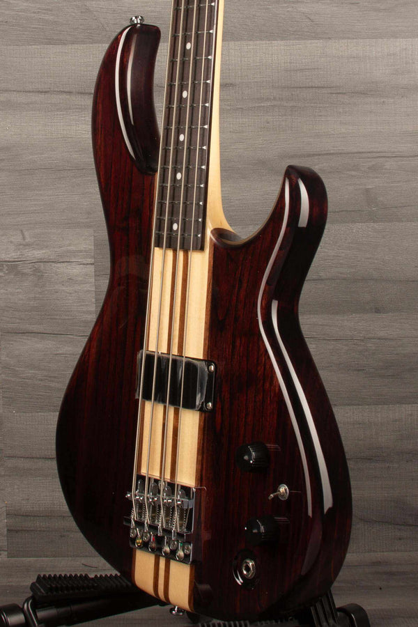 Aria SB-700 Bass Guitar - Walnut