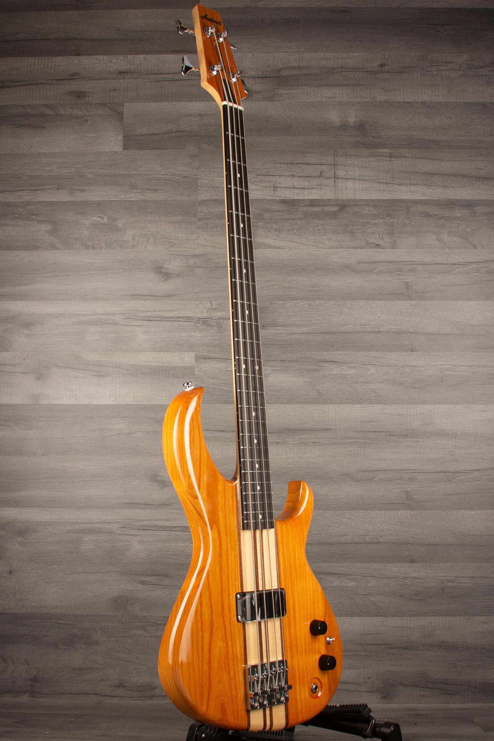 Aria SB-700 Bass Guitar - Oak