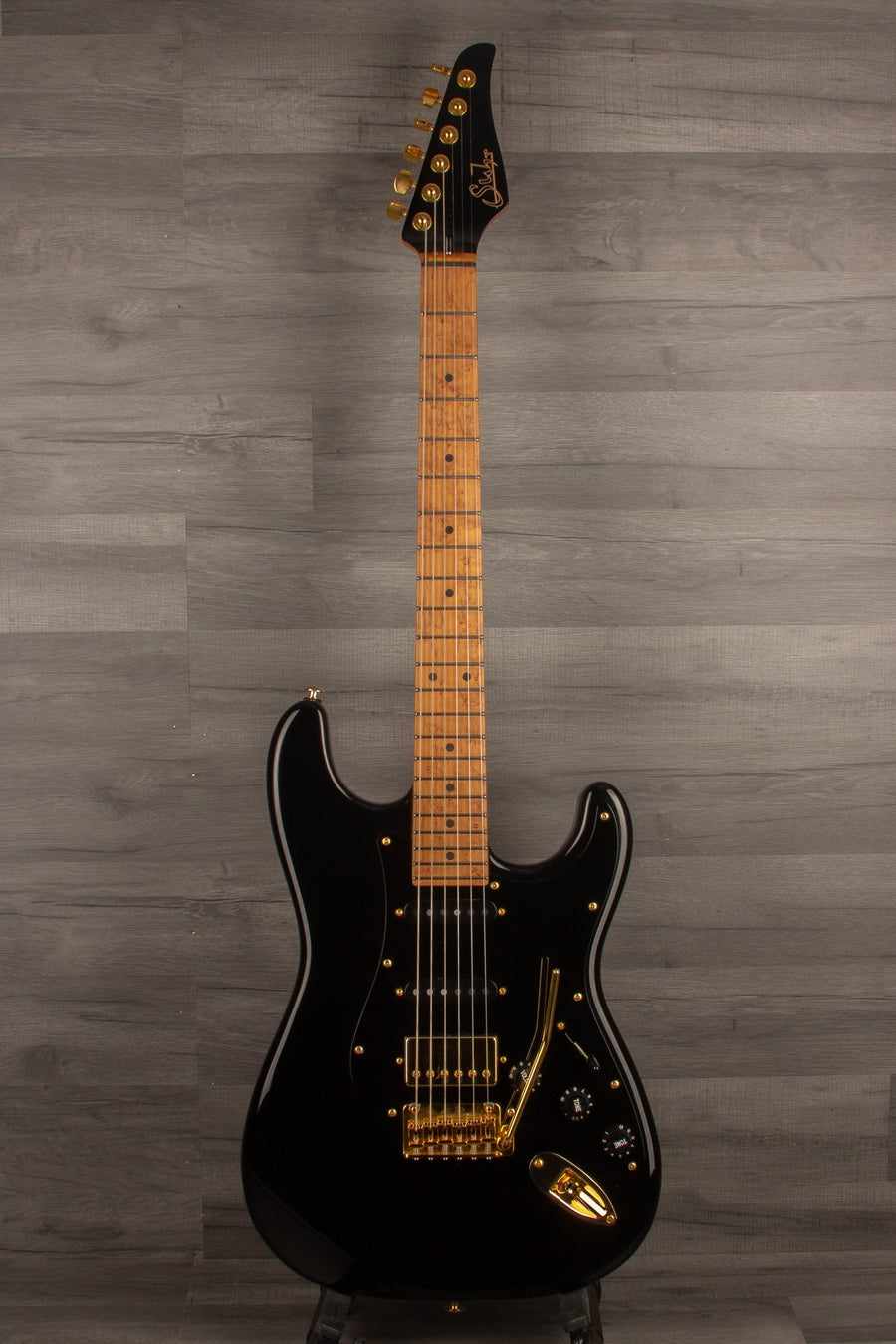 USED - Suhr Mateus Asato Signature Classic S - Black Gloss #JS9D1G