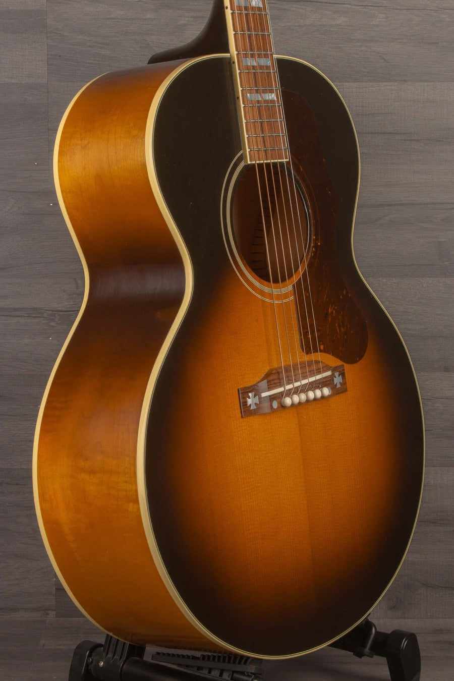 USED - Gibson 1952 Custom J-185 Vintage Sunburst - Acoustic Guitar - MusicStreet