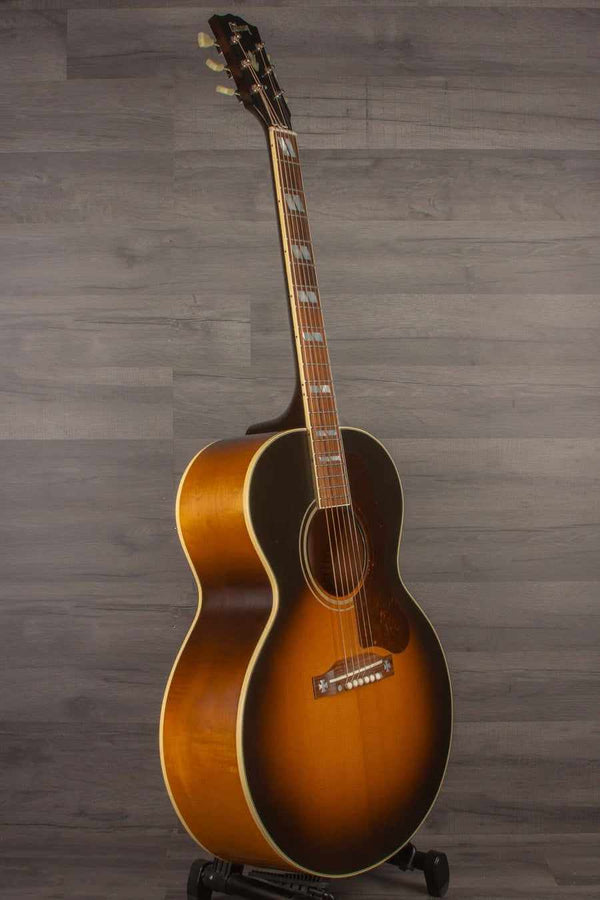 USED - Gibson 1952 Custom J-185 Vintage Sunburst - Acoustic Guitar - MusicStreet