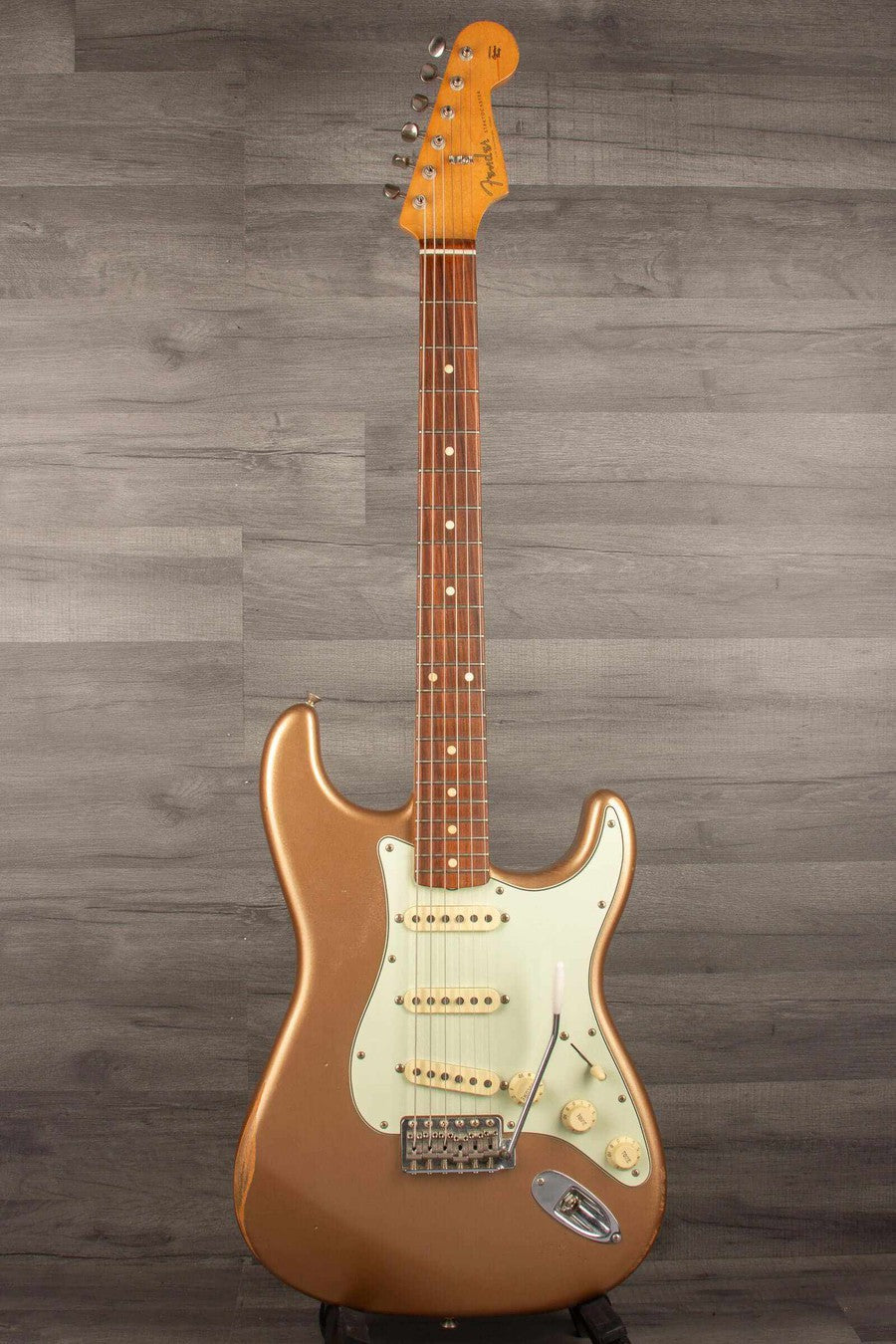 USED - Fender Vintera Road Worn '60s Stratocaster Firemist Gold