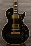 USED - Gibson Les Paul Custom Electric Guitar Black - 2007 - MusicStreet