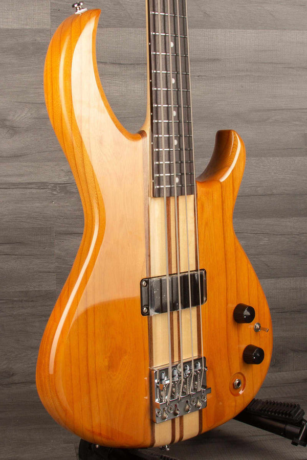 Aria SB-700 Bass Guitar - Oak