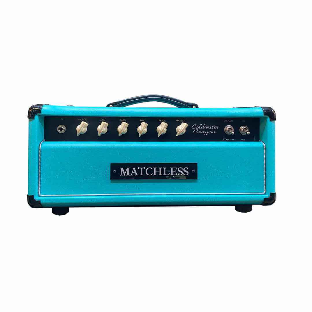 Matchless Coldwater Canyon Head Guitar Amp - Turquoise