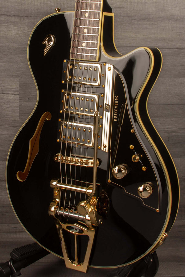 Duesenberg Starplayer TV Custom in Black - MusicStreet