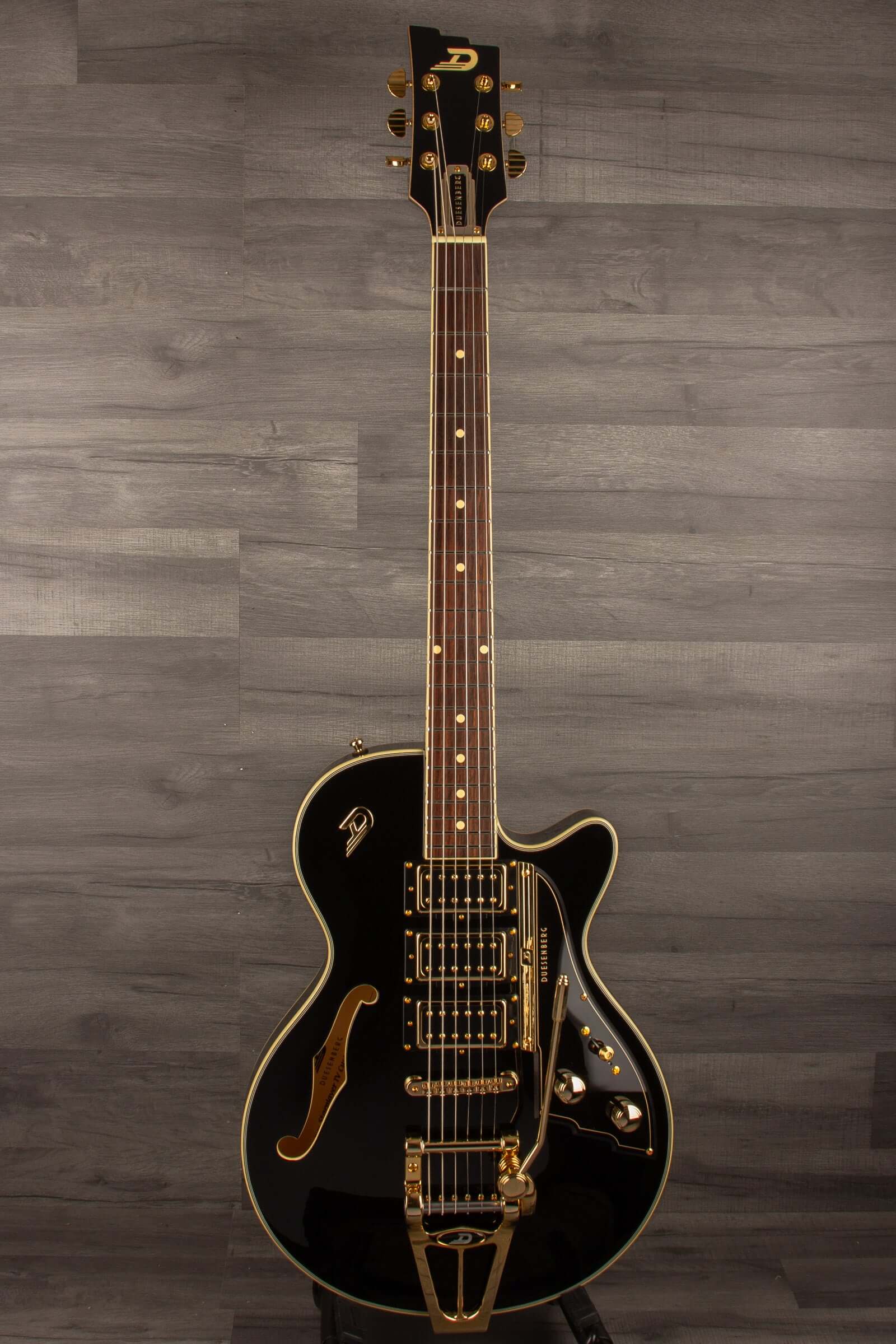 Duesenberg Starplayer TV Custom in Black - MusicStreet