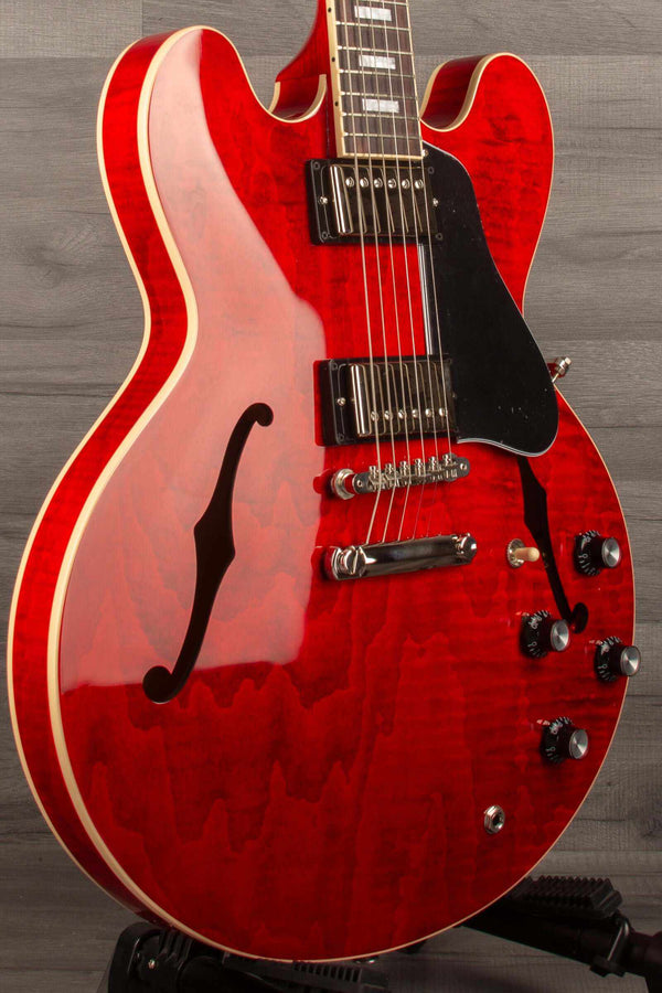 Gibson ES-335 Figured Semi-hollowbody Electric Guitar - Sixties Cherry - MusicStreet