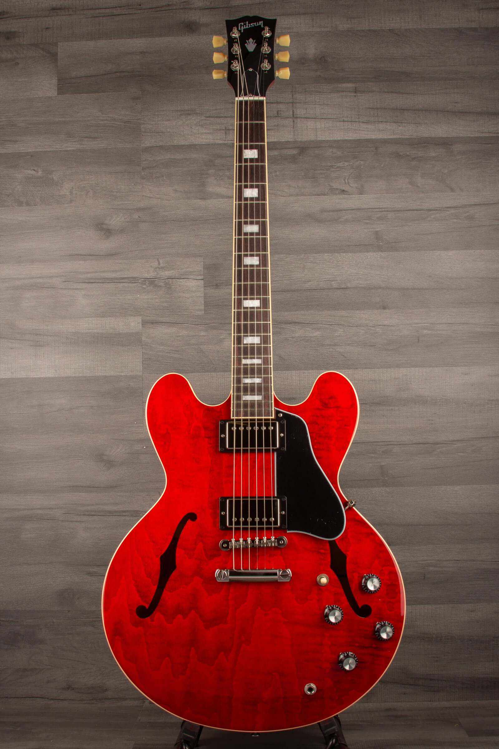 Gibson ES-335 Figured Semi-hollowbody Electric Guitar - Sixties Cherry - MusicStreet