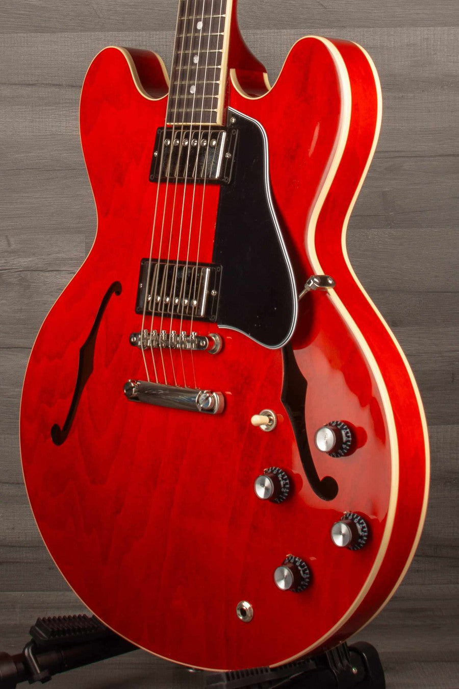 Gibson ES335 - Sixties Cherry Dot s#214630256 | MusicStreet