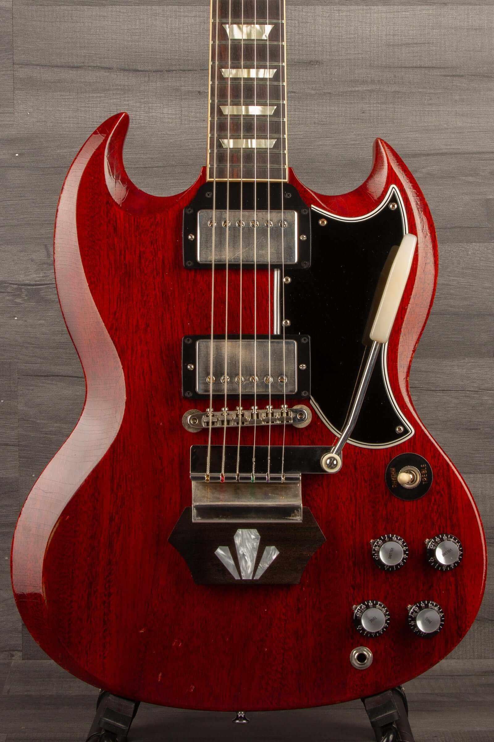 USED - Gibson Murphy Lab 1962 Les Paul SG Standard - Cherry