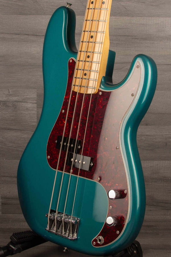 USED - Fender FSR Player Precision Bass Guitar - Ocean Turquoise