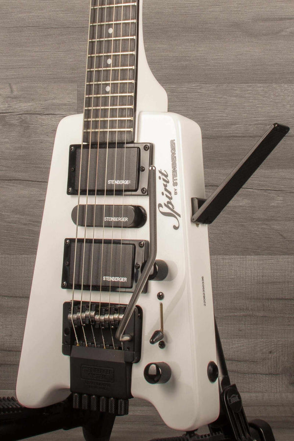 USED - Steinberger Spirit GT-Pro Deluxe, White