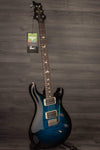 PRS CE24 Whale Blue Smokeburst, Blackout Neck - MusicStreet