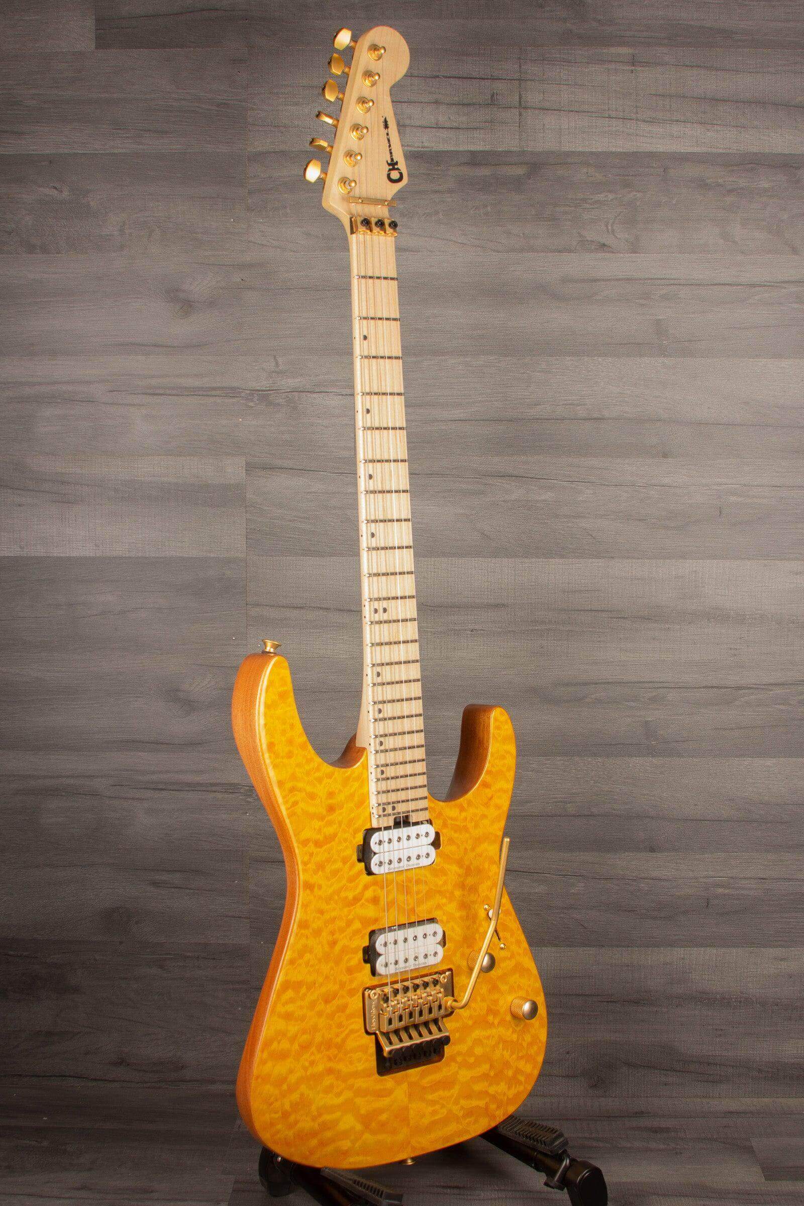 Charvel - PRO-MOD DK24 HH FR DARK AMBER - MusicStreet