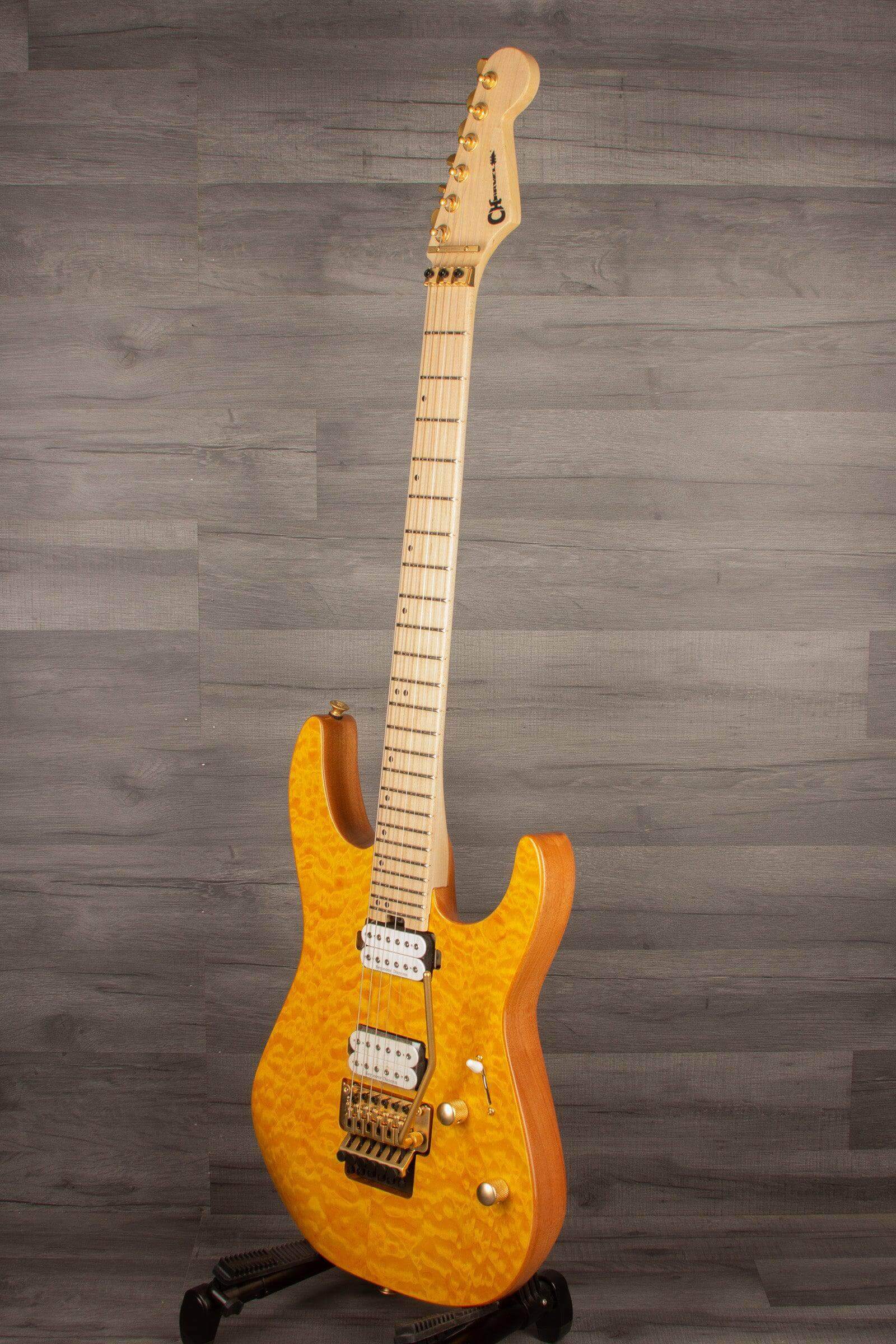 Charvel - PRO-MOD DK24 HH FR DARK AMBER - MusicStreet