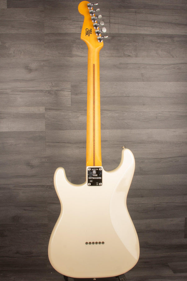 Fender - Nile Rodgers Hitmaker Stratocaster®, Maple Fingerboard, Olympic White - MusicStreet