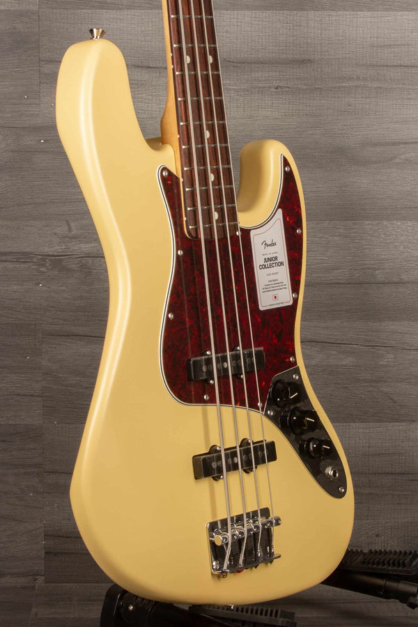 Fender - MIJ Junior Collection Jazz Bass Vintage White