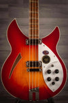 Rickenbacker 4005XC Bass Guitar - 90th Anniversary Ltd Edition Amber FireGlo - MusicStreet