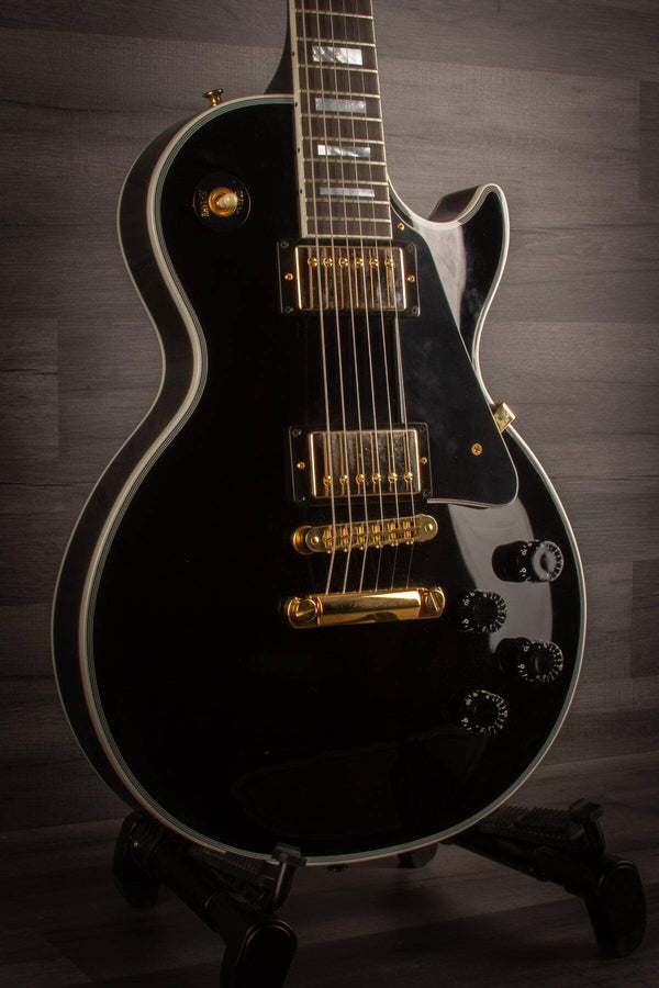 USED - Gibson Custom Shop Les Paul Custom Gloss Black - MusicStreet