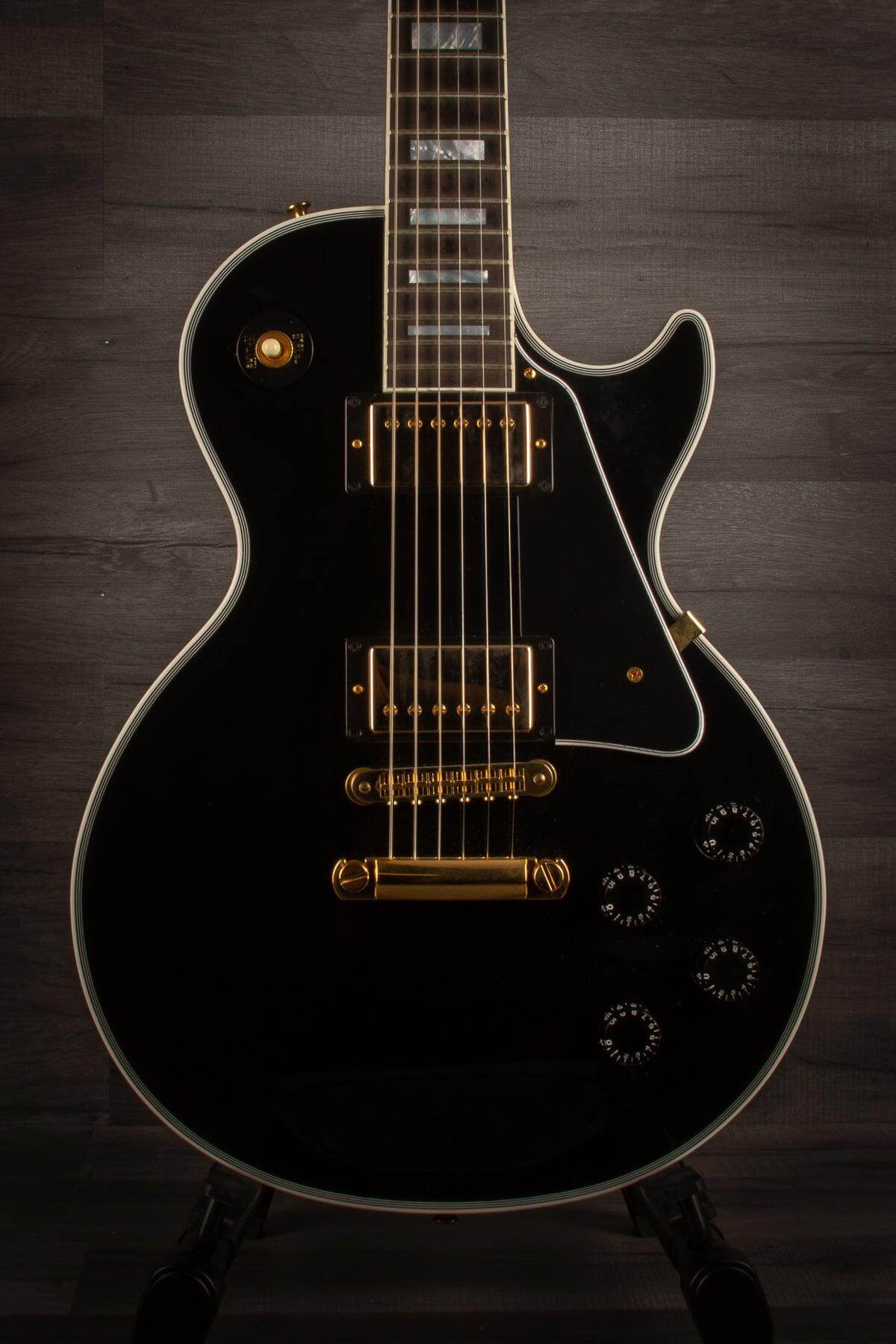 USED - Gibson Custom Shop Les Paul Custom Gloss Black - MusicStreet