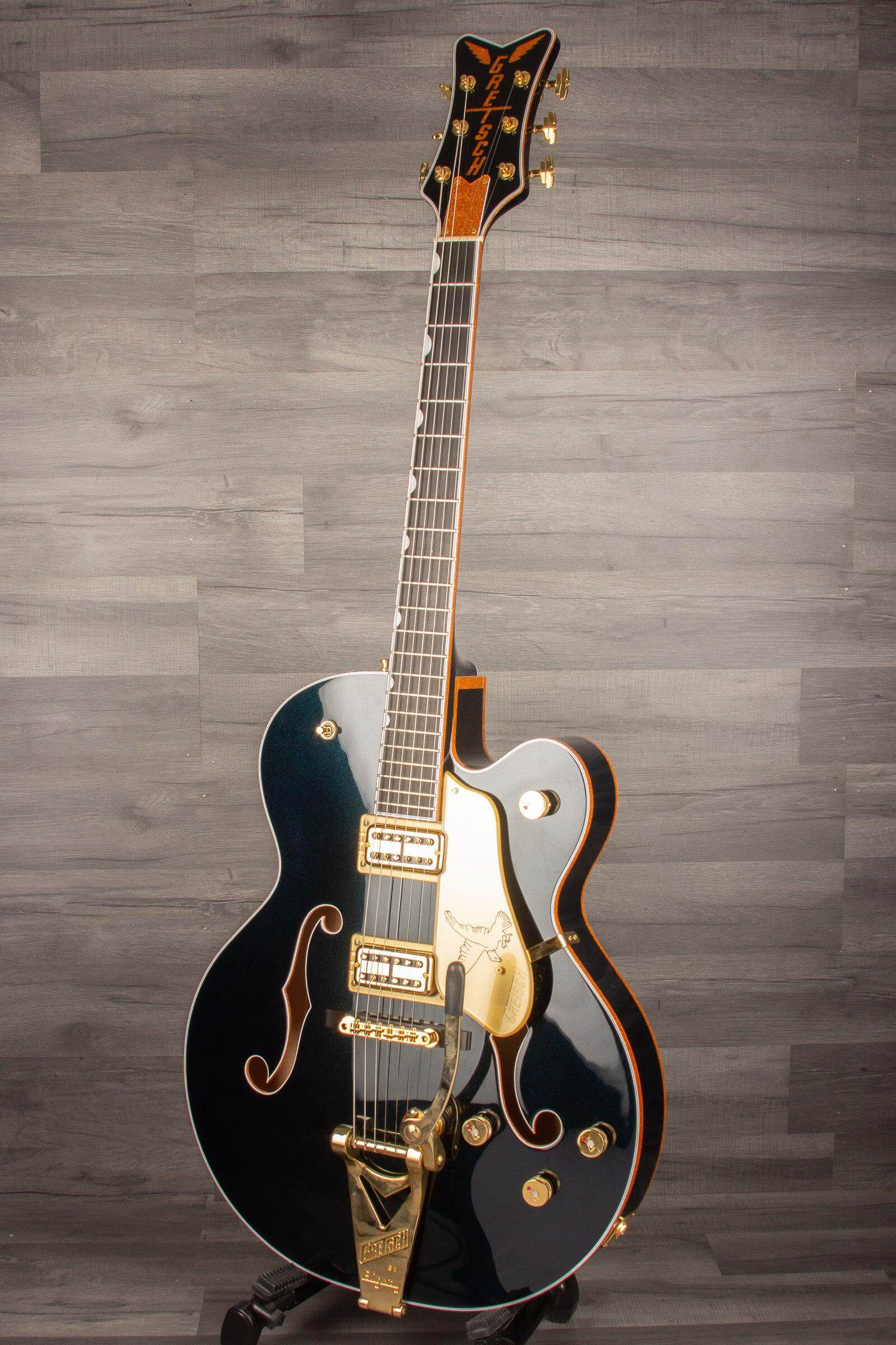 USED - Gretsch G6136TG Players Edition Falcon Midnight Sapphire - MusicStreet