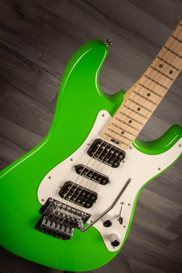 USED - Charvel Pro-Mod So-Cal Style 1 HSH FR M, Maple Fingerboard, Slime Green - MusicStreet