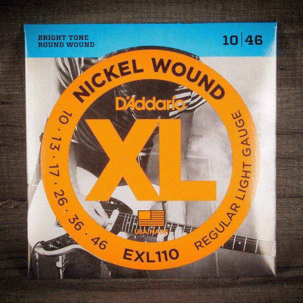 D'Addario EXL110 10-46 Electric Guitar Strings - MusicStreet