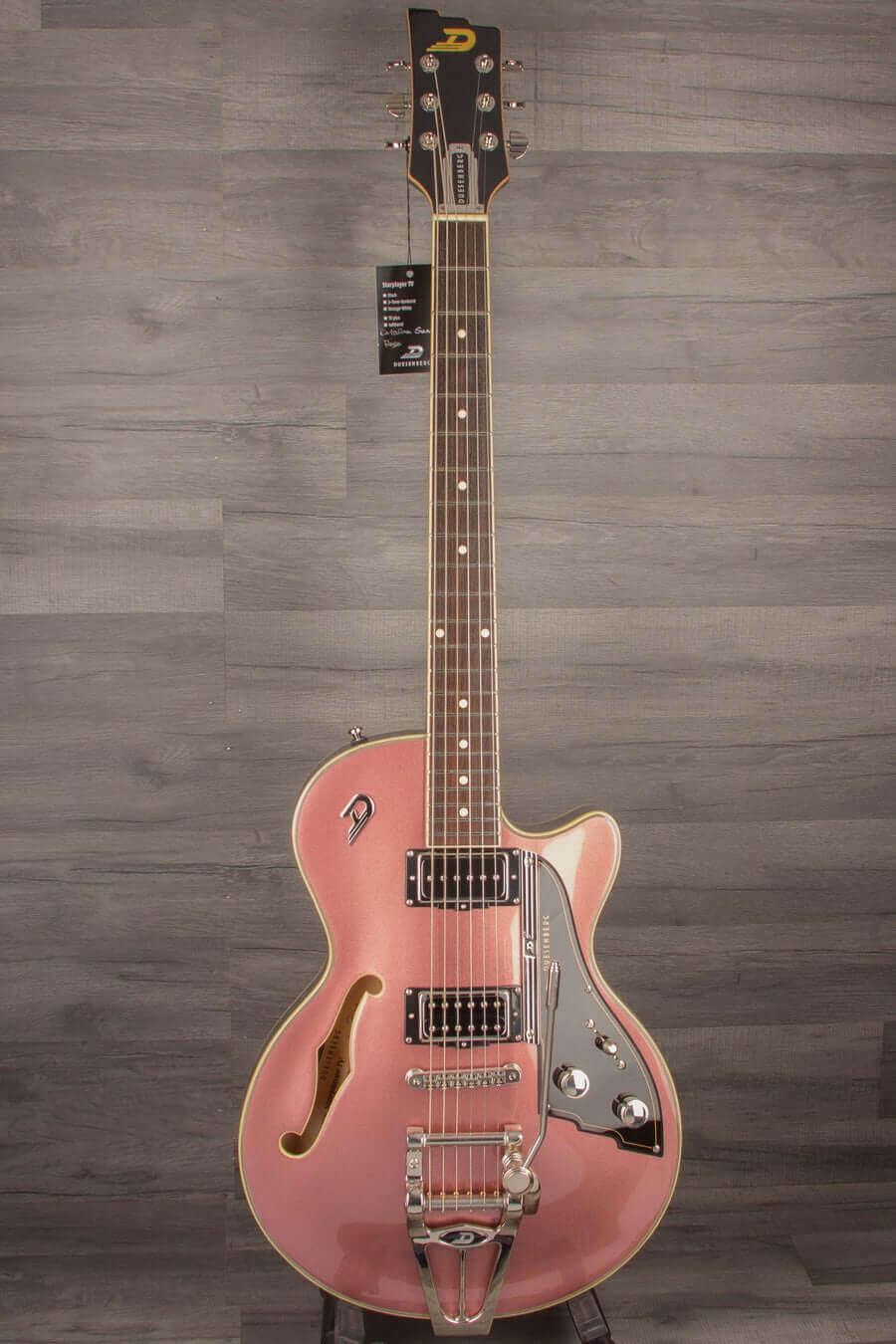 Duesenberg Starplayer TV Electric Guitar - Catalina Sunset Rose inc Hard case