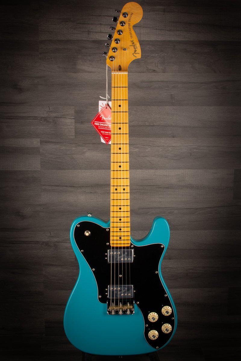 Fender Electric Guitar Fender American Professional II Telecaster Deluxe - MN - Miami Blue