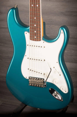 Fender Eric Johnson Stratocaster Lucerne Aqua Firemist Rosewood - MusicStreet