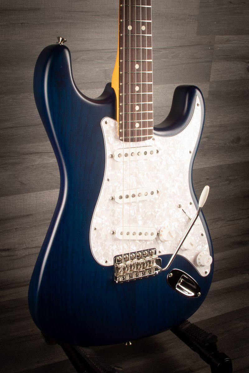 Fender Electric Guitar Fender Signature Cory Wong Stratocaster Sapphire Blue Transparent Rosewood Fingerboard