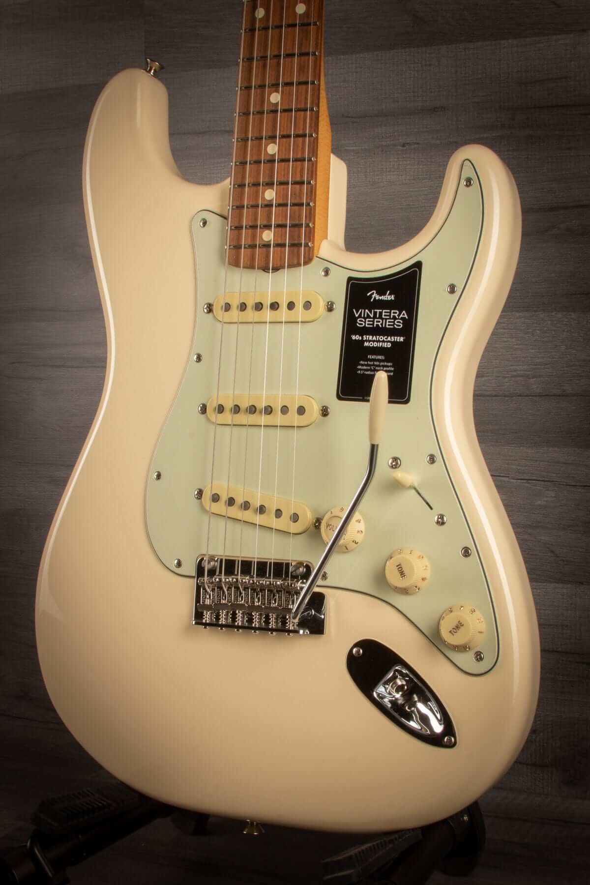 Fender Vintera '60s Stratocaster Modified - Olympic White