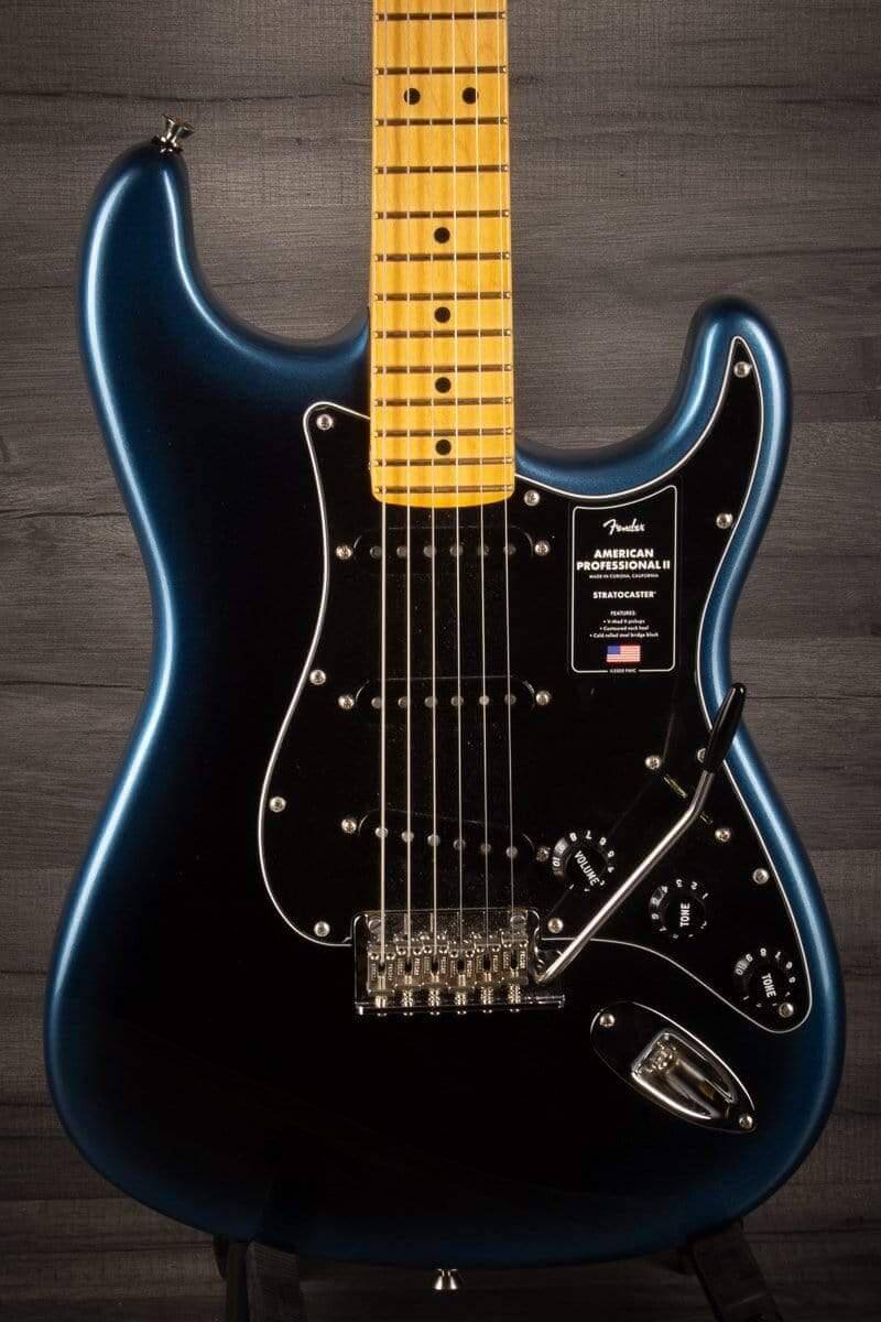 USED - Fender American Professional II Stratocaster - Dark Night - Maple Neck