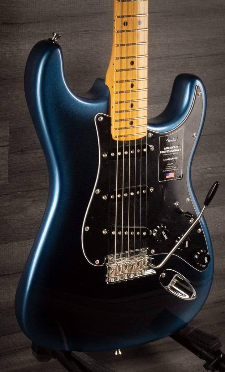 USED - Fender American Professional II Stratocaster - Dark Night - Maple Neck