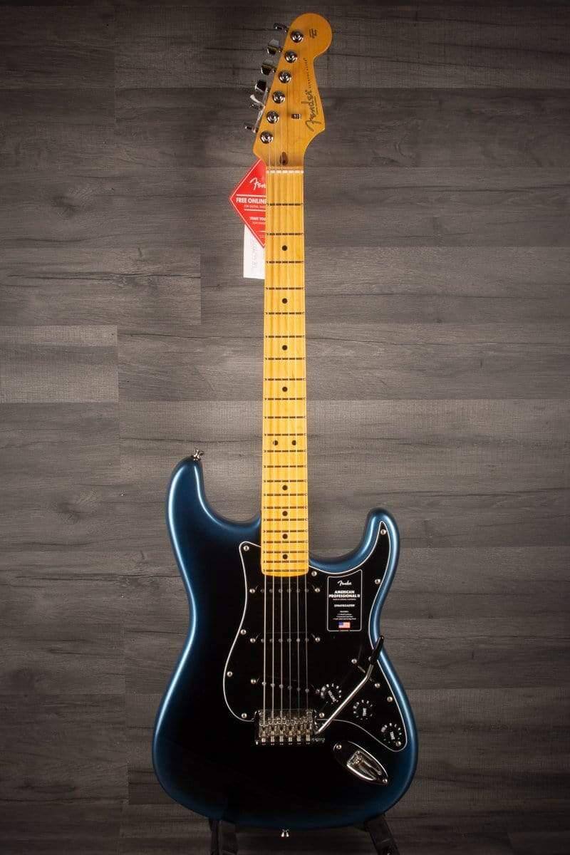 USED - Fender American Professional II Stratocaster - Dark Night - Maple Neck