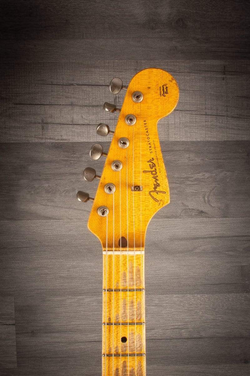 Fender Electric Guitar USED - Fender Custom Shop Master built (Dale Wilson)'56 relic strat Sherwood Green, 2015