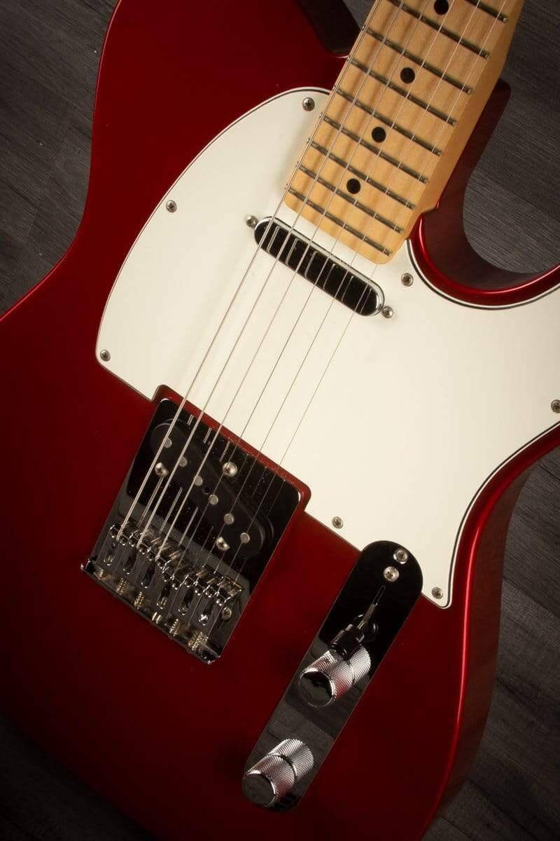 USED - Fender Mexican Telecaster body with Fender Nashville Telecaster Neck - Candy Apple Red